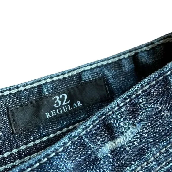 AFFLICTION Black Premium Cooper Relaxed Boot Jeans Size 32